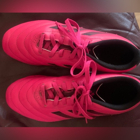 Adidas Pink Goletto VIII FG Child Lace-Up Soccer Cleats; Size 4.5 SGC - Picture 6 of 9